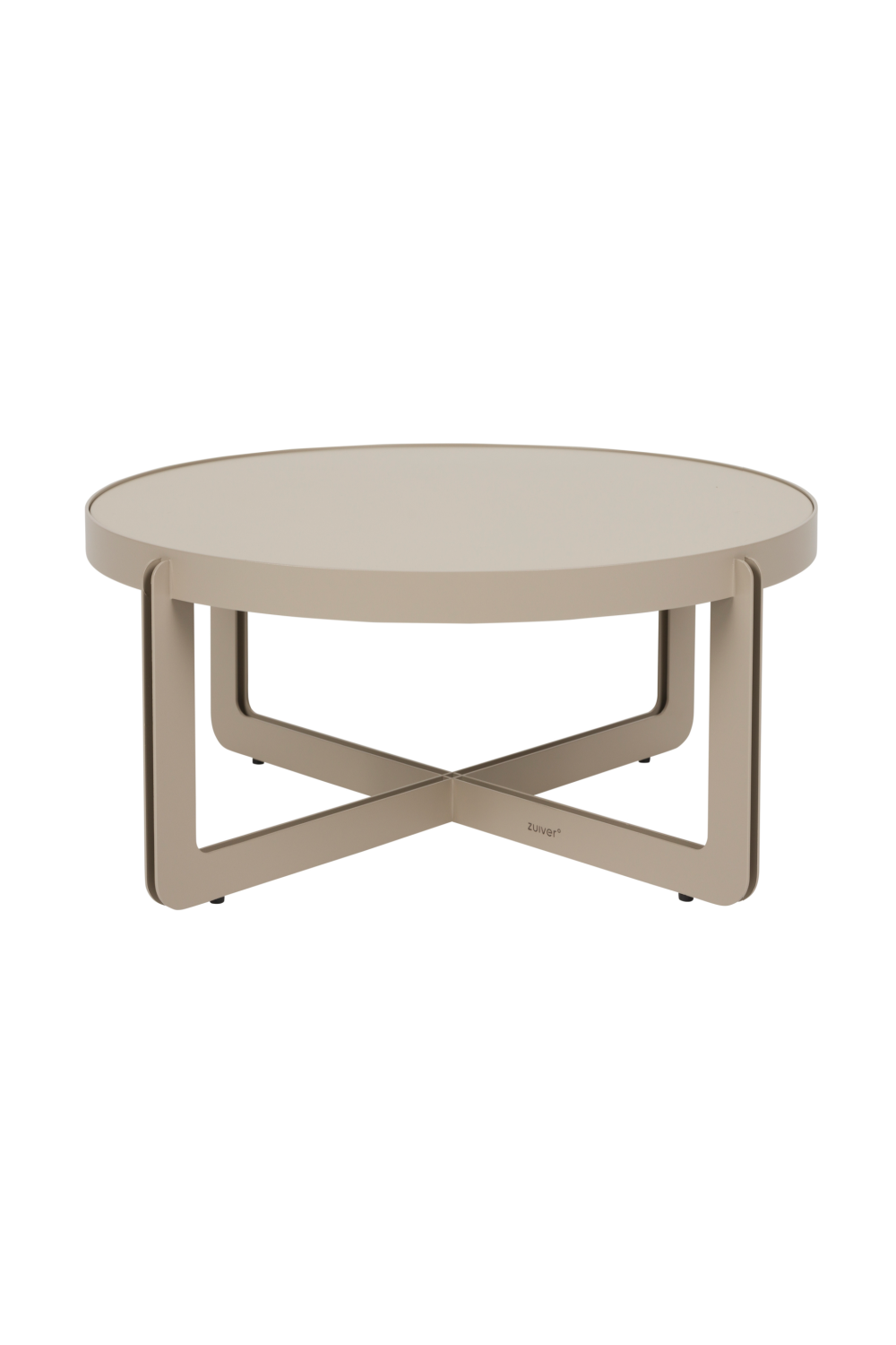 Table basse à piètement croisé