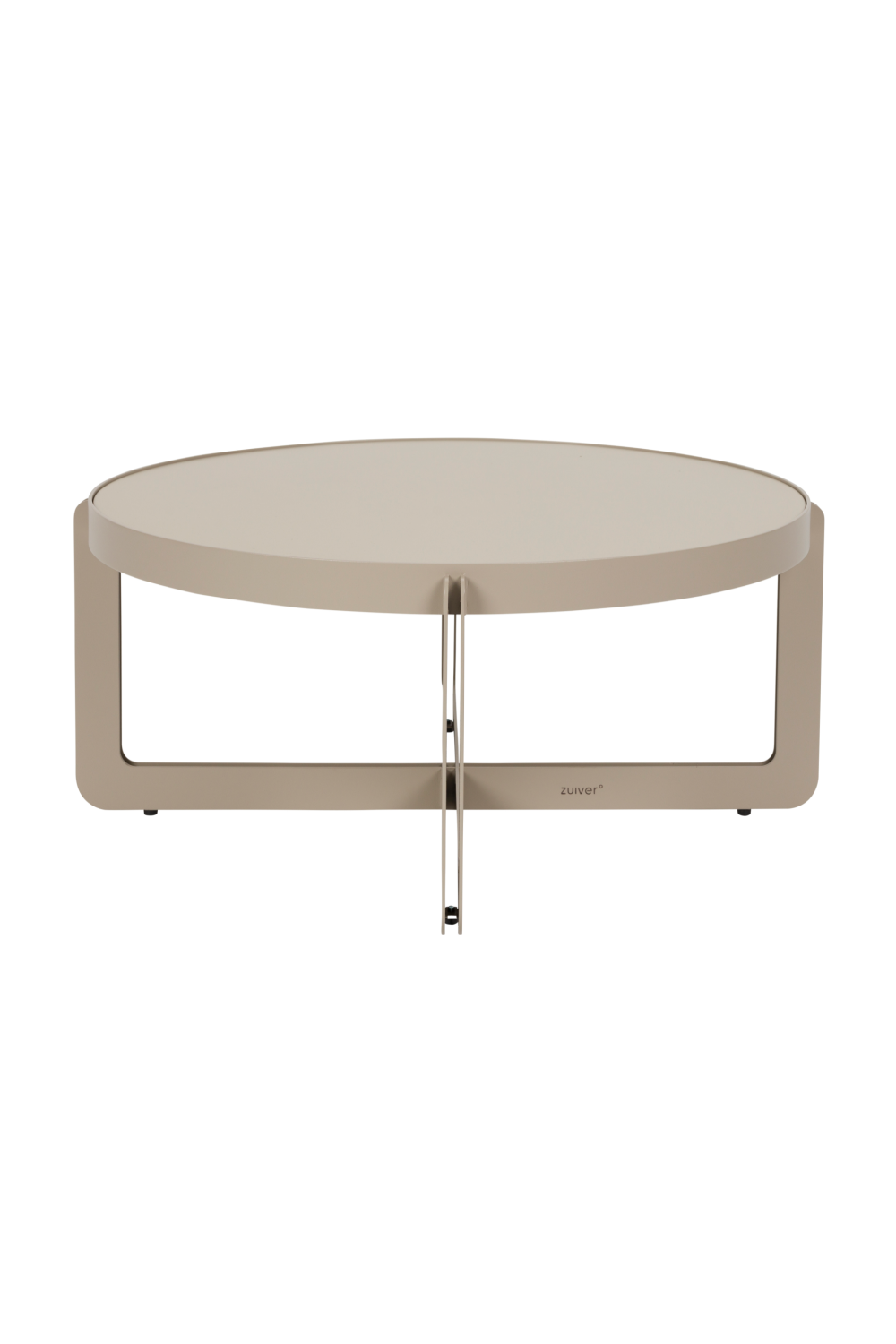 Table basse à piètement croisé
