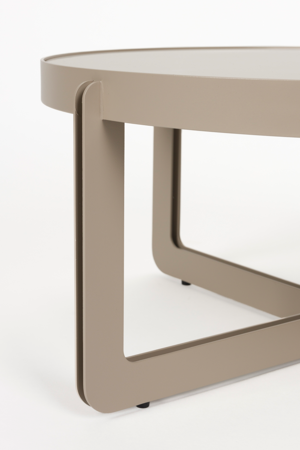 Table basse à piètement croisé