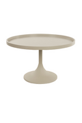 Table basse piédestal ronde