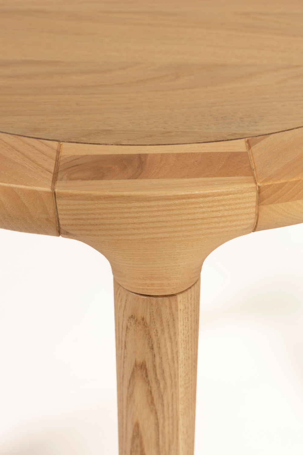 Table basse ronde en bois