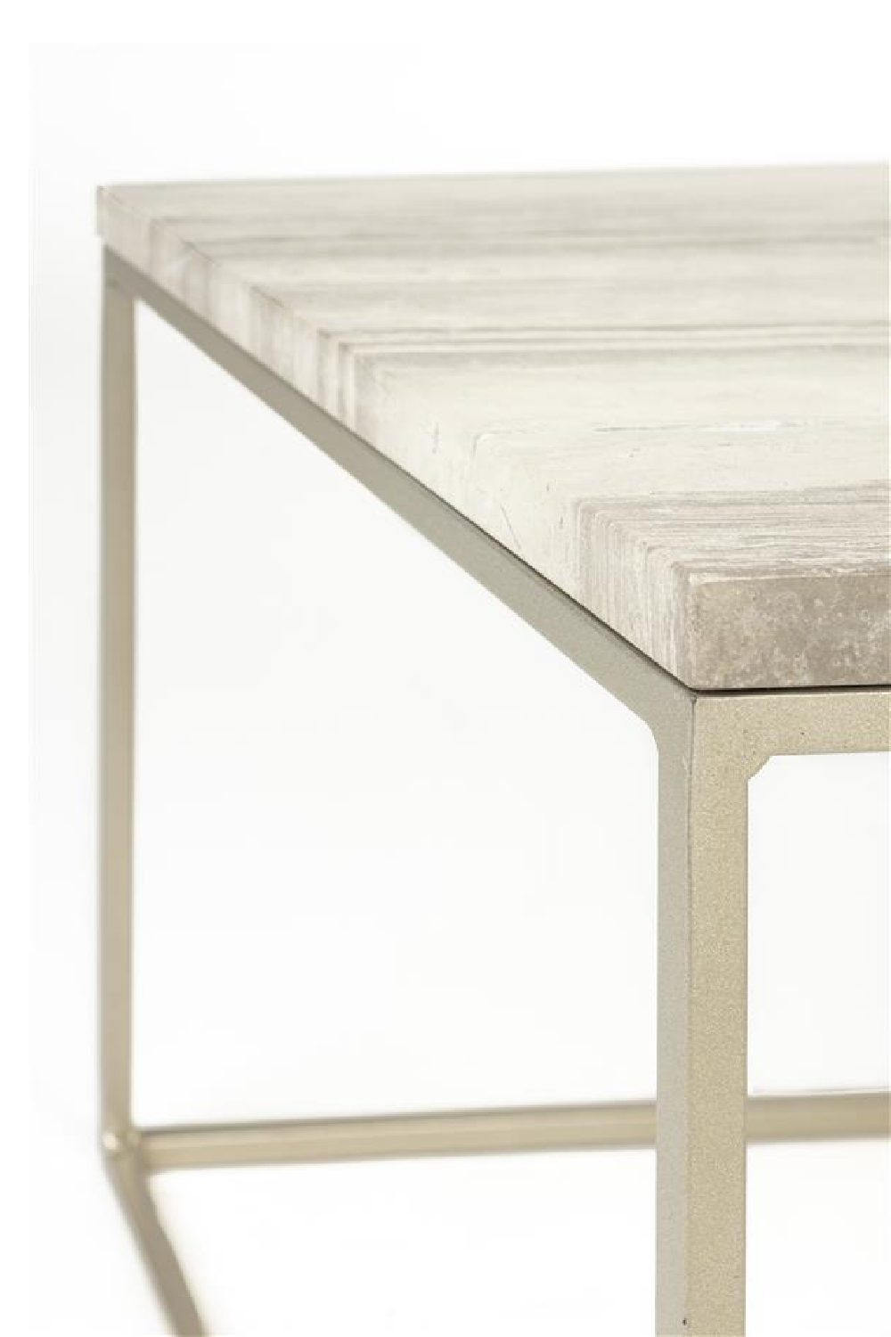 Table basse en marbre gris
